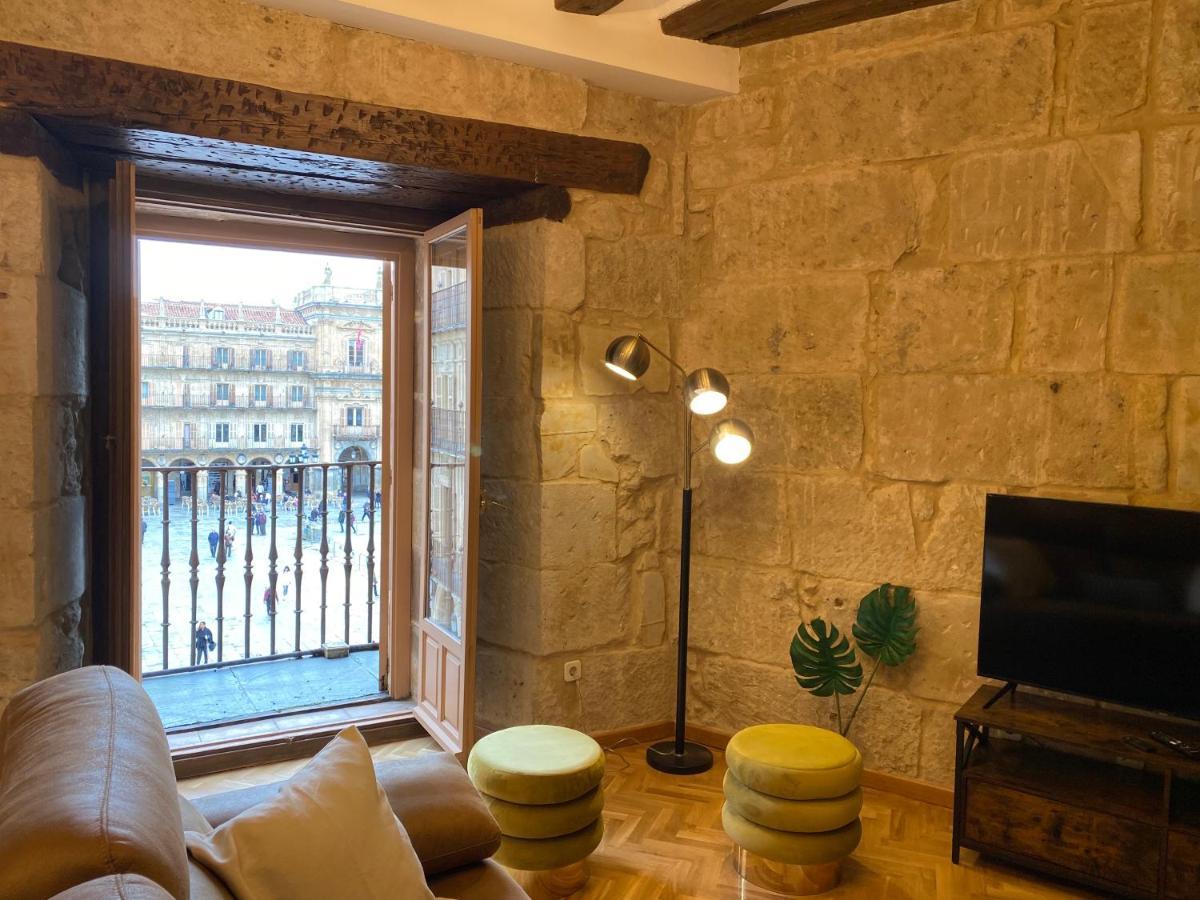 Apartamento Plaza Mayor Salamanca Con 2 Balcones A La Misma Plaza Mayor Экстерьер фото
